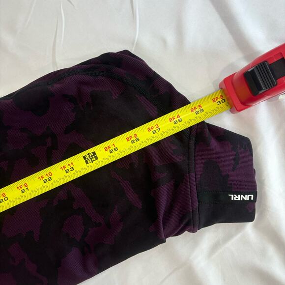 UNRL 1/4 Zip Pullover Sweatshirt Mens M Camouflage Minnesota Golf Performance - Picture 6 of 6